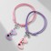 Bracelets "Demetrons" game joysticks, lilac-pink color, 7 cm