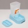 Auto feeder 1.5 l, 23.5 x 16 x 24 cm, blue