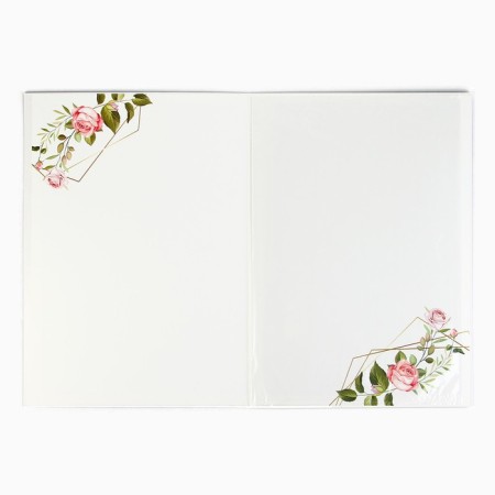 The folder for the certificate of marriage “all starts with love”, A5-2