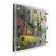 Carty clock is wall-mounted, interior "house by the water", silent, 25 x 35 cm