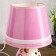 Lamp children's ceramics "Pink bird" 1x40W E14 20x20x30 cm Risalux