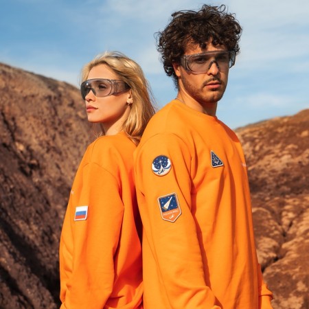 Svitshot Roskosmos x Onlytop, p. XL, Orange color