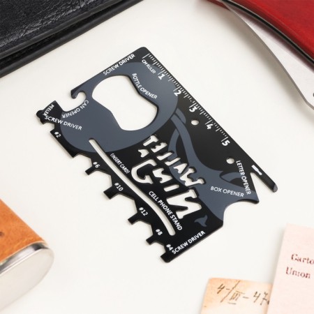Survival map in the case of Wallet Ninja 0.5x5.5x8.5cm-1