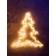 Figure Supported Frosty "Christmas tree", 58x56x2, 200 LED, 220V, glow warm white