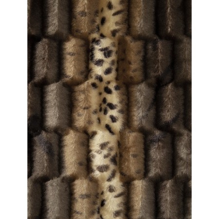 Buenas noches blanket, size 220x240 cm, beige color-4