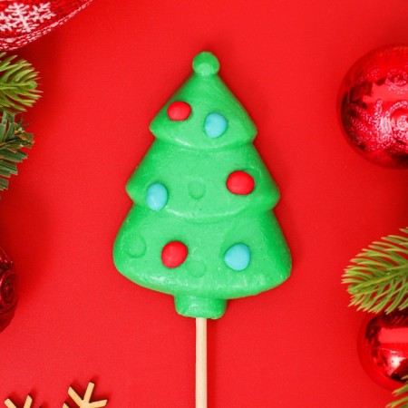 Caramel Lollice on Sahara "3D Christmas tree with patterns", 40 g-3