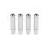 Blocking button of the central lock, chrome, set 4 pcs
