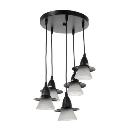 Economic light lamp 36081/5 5x40W E27, black 32x32x90 cm-1