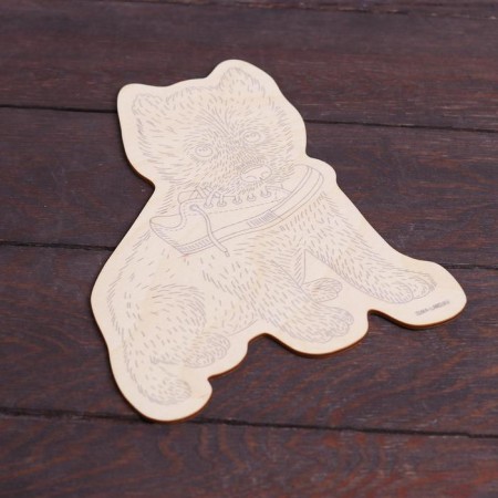Burning board "Puppy"-2