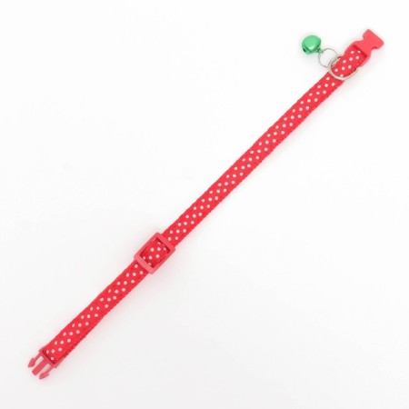 Two -layer collar with phasex "Golsu", 30 x 1 cm, red-3