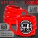 Ceramic “Fight of Spirit” mug, 500 ml, red color