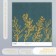 Scrapbooking paper gold "plant" density 180 g 15.5x17 cm