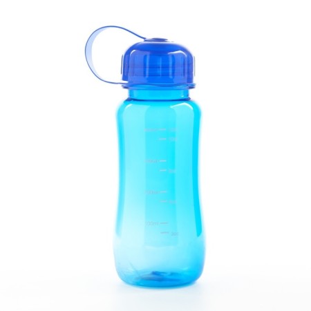 Water bottle, 550 ml, 19 x 7 cm, blue