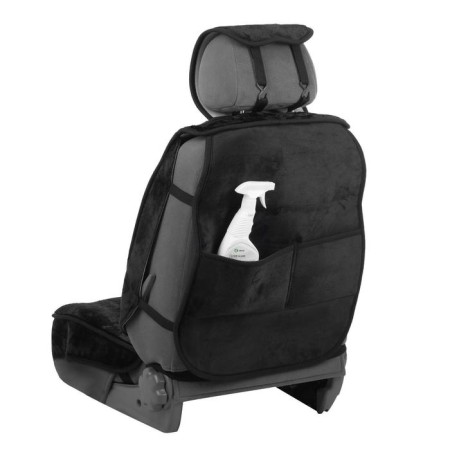 Cartage seats, artificial fur, black, set 6 pcs-5
