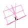 Pupiter H-155 cm, stand for notes 50 x 28 cm, pink