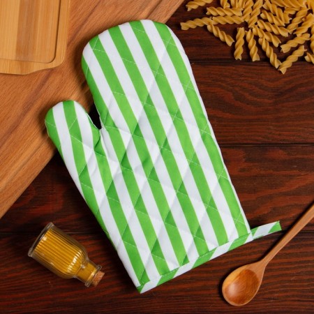 Mittens of dilan color green 26x16 cm, 100% p/e