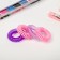 Hair elastic bands Spring "Unicorn", 4 pcs, diam 3.5 cm