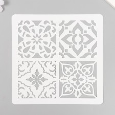 Tile stencil 15x15 cm