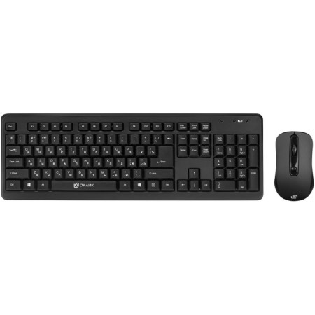 Keyboard + Mouse Rick 270M Claw: Black Mouse: Black USB Wireless (337455)