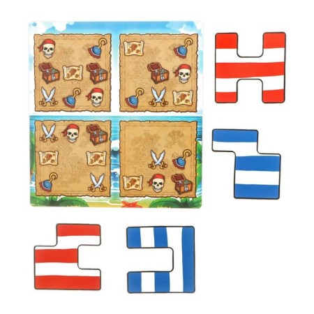 Magnetic game "Pirate Island"-2