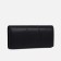 Women's wallet on magnets, black color