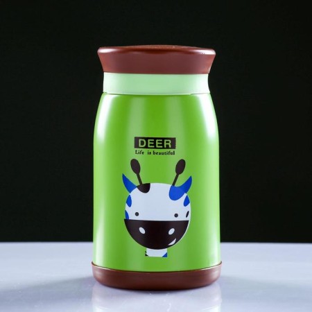 Thermos, 260 ml, mini "rabbit", 260 ml, retains heat 2 hours, 7 x 14 cm, mix-7