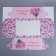 Box for cupcakes, confectionery packaging with a window, 6 cells of "delicious mood", 25 x 17 x 10 cm