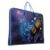 A4 labor folder with handles, 325 x 230 x 25 mm, zipper around, folding bar, plastic, PTR-6 calligrata "rocket"