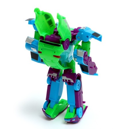 The Hero robot, transforms, assembled from 3 cars-3