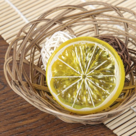 Flip "Lemon" D-5 cm (packing 10 pcs, price for 1 pc) yellow