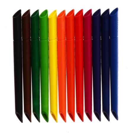 Pencils of 12 colors Maped Color’Peps Infinity, Triangular, shock -resistant barn, in a cardboard box-2