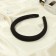 Hair rim "Avery" 2 cm, black