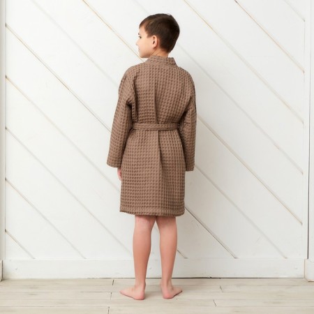 Waffel Baby Broke I "BOHO" size 32 (110-116 cm) MOKKO color, 100% cotton 290 g/m2-10