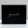Gift double -sided folding, packaging, “Present”, 27 x 21 x 9 cm