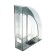 Paper tray Vertical Istanm "Respect", width 70 mm, tinted black