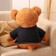 Soft toy "Bear", in a knitted sweater, 75 cm