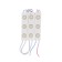 LED lighting of the salon 12 V, 3 LED, 5.8 × 1.3 cm, IP68, 1.2 W, light white light
