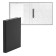 Folder on 2 rings, A4, Erichkrause Standart, 35 mm, 2000 μm, laminated, solid cover, black