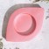 Summary "Eye. Marble" from gypsum, 14.5x9.5x2cm, pink