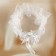 Garter for the bride "Elites", white