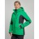Ski jacket female, size 46, green color
