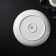 Porcelain dining porcelain Magistro "Tandy", D = 25 cm, white color