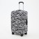 The case for the suitcase 28 ", the color is white/black