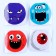 Anthistress Magic "Eyes", with stickers, Mix color