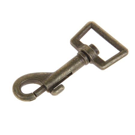 Carabiner with the base-trapation, 6.5 cm