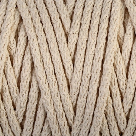 Knitting cord "Chubby" 100% cotton width 5mm 100m (harsh)