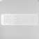 Tencil of border plastic "Geometric ornament" 40x12 cm
