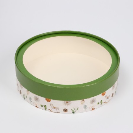 Box for Makarun tube with the window "Christmas Toy", 20 x 6 cm-2