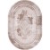 Oval Karmen Hali Armina, size 200x200 cm, color Brown/Brown