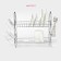 Drywall dryer “Strail”, 8-shaped, 40 × 23.5 × 34 cm, chrome color
